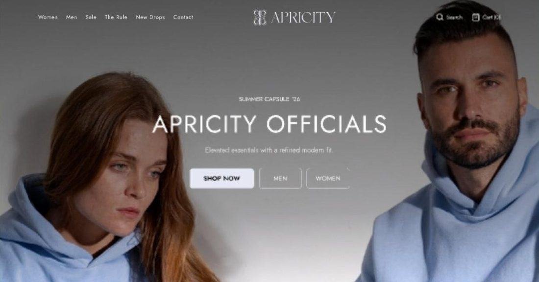 Apricity Officials — متجر إلكتروني